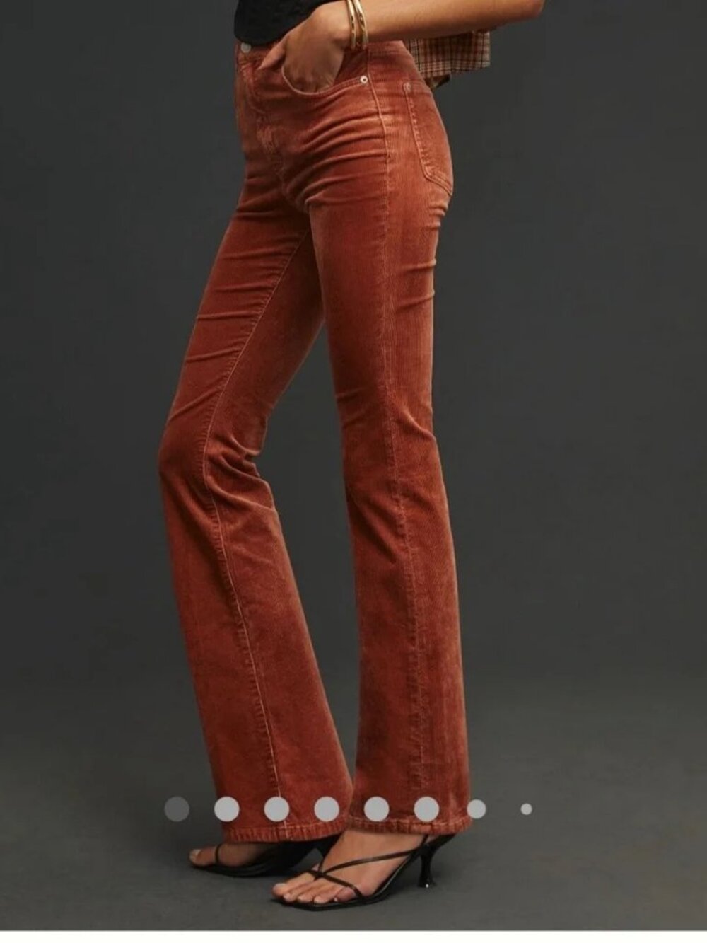 Pilcro Icon Flare Corduroy Pants